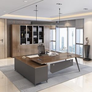 Bàn giám đốc chân sắt Coral 1m8 CGD06
