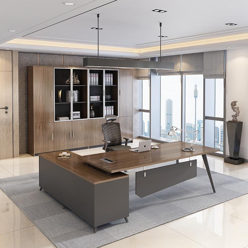 Mua Bàn Ghế Văn Phòng Tại Vũng Tàu 3 Bàn giám đốc chân sắt Coral 1m8 CGD06