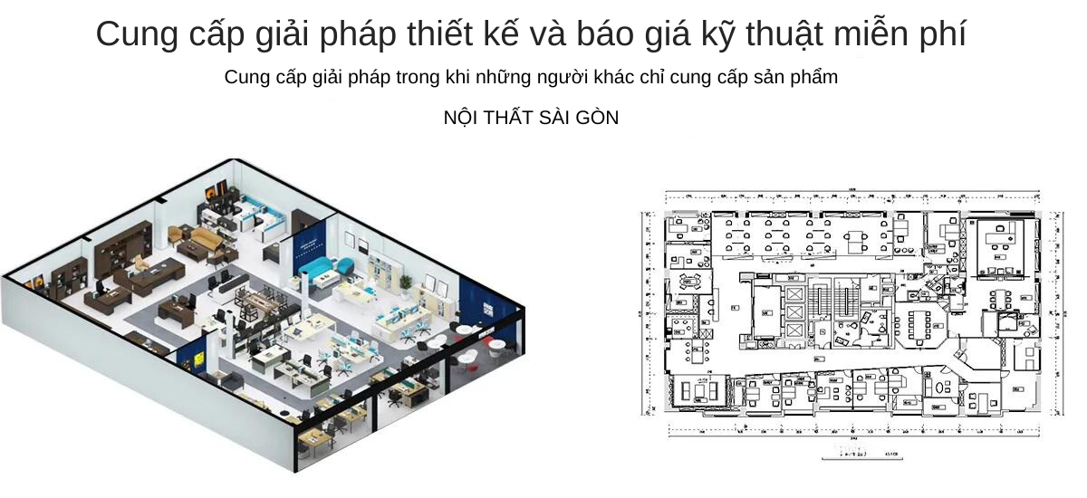 Nội thất Sài Gòn Cung cấp giải pháp thiết kế và báo giá kỹ thuật miễn phí