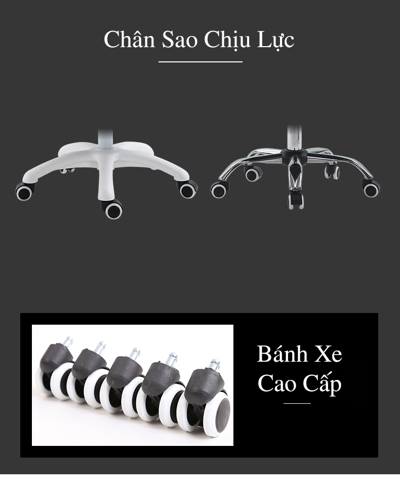 Ghe Xoay Luoi Tay Gap FTG01 11 1