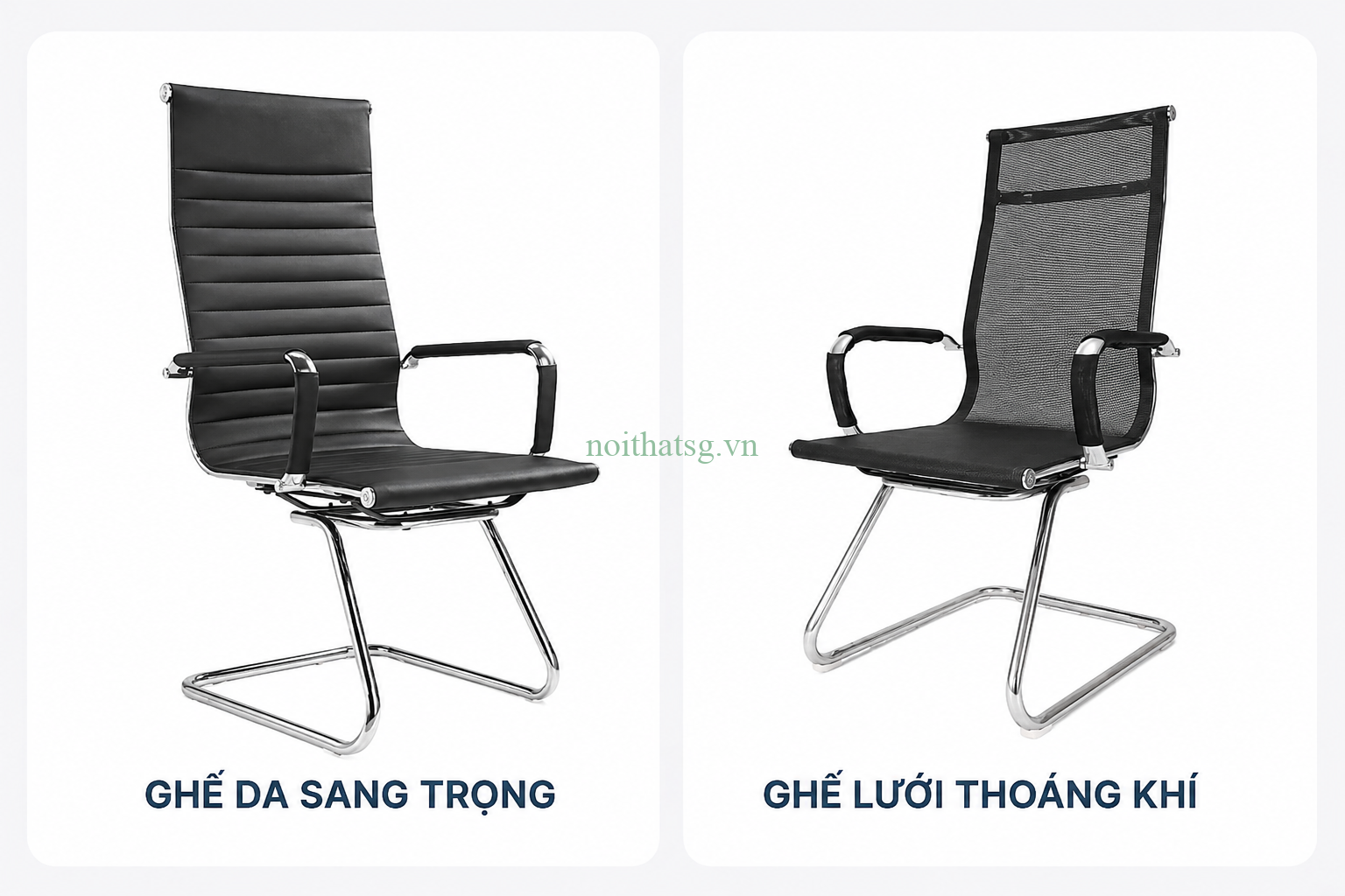 So Sánh 2 dòng Ghế Lưới Và Ghế Da: Nên Chọn Mẫu Nào Cho Văn Phòng? 1 So Sánh 2 dòng Ghế Lưới Và Ghế Da: Nên Chọn Mẫu Nào Cho Văn Phòng?