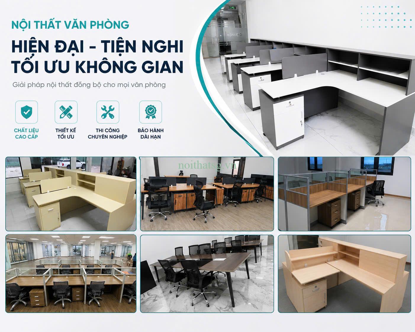 Cụm Bàn Làm Việc Van Phòng Hiện Đại: Giải Pháp Tối Ưu Không Gian Văn Phòng 2026 3 Cụm Bàn Làm Việc Van Phòng Hiện Đại: Giải Pháp Tối Ưu Không Gian Văn Phòng 2026
