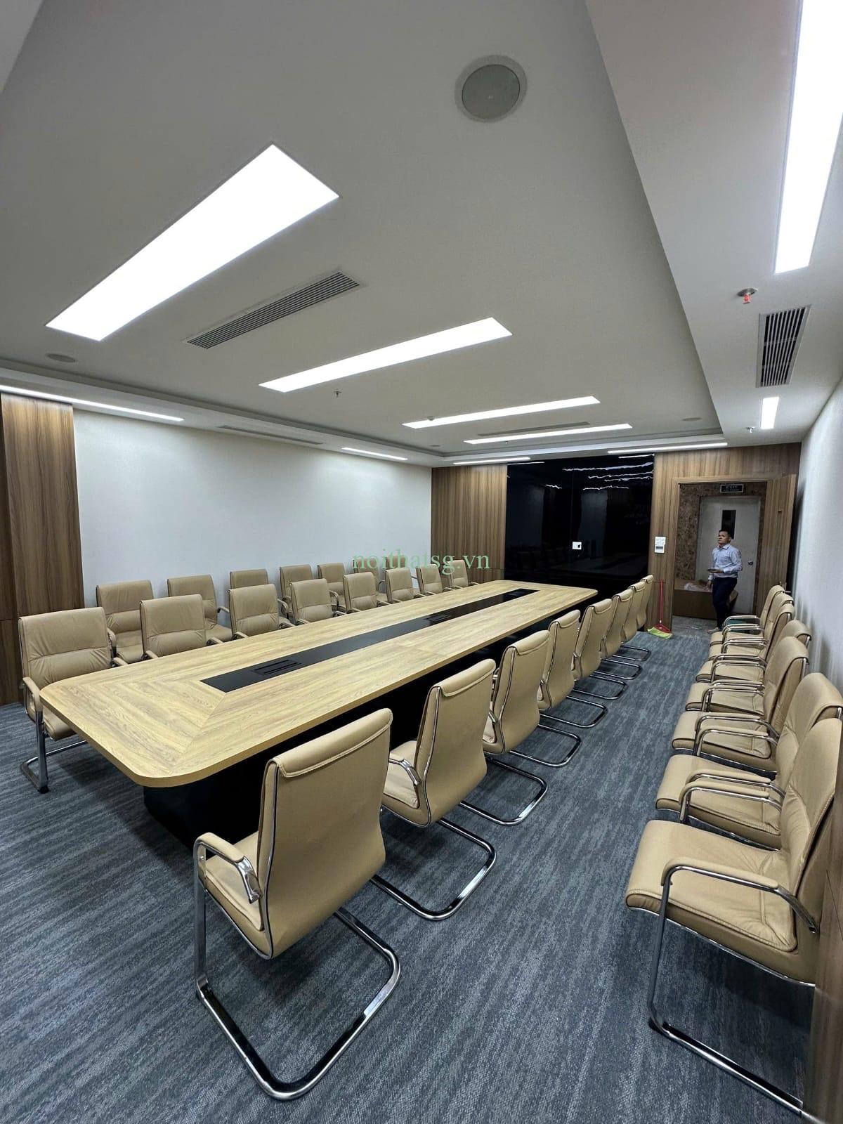 5 Cách Chọn Bàn Họp Đẹp Chuẩn, Phù Đẹp Từng Nhu Cầu 3 Bàn họp chữ nhật
