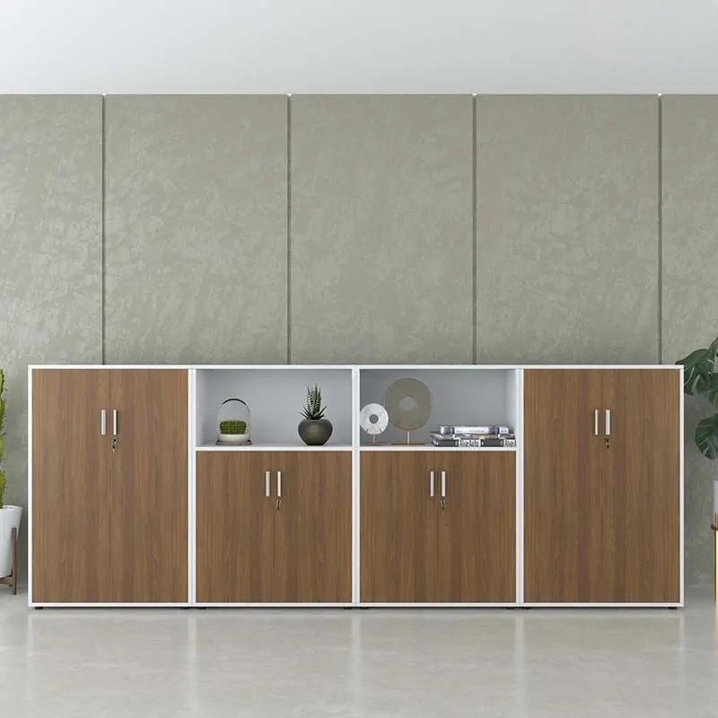 Kinh Nghiệm Mua Tủ Văn Phòng Gỗ Nhỏ Giá Rẻ Tại TPHCM Tốt Nhất 2 Hệ tủ văn phòng thấp