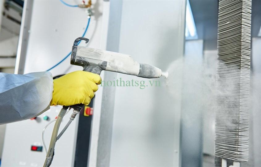 Sơn tĩnh điện ứng dụng rộng rãi, bền đẹp cho kim loại