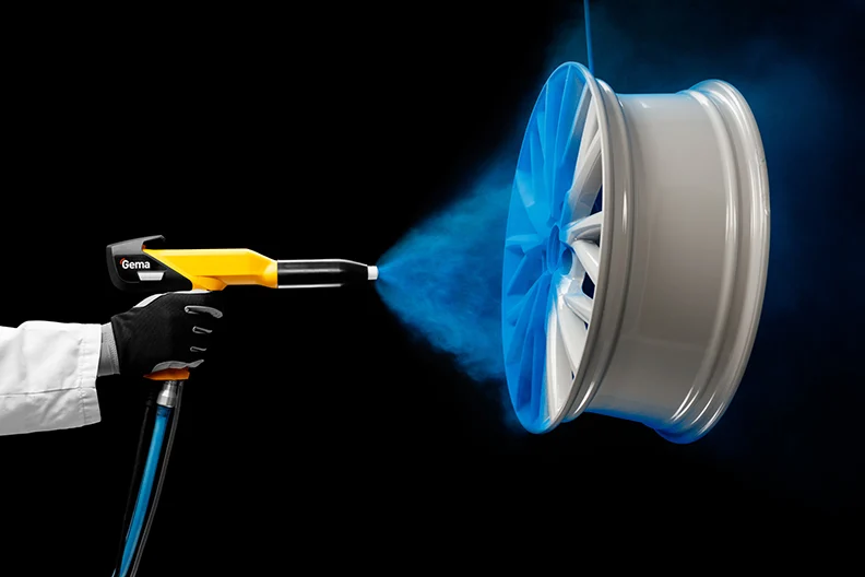 Sơn tĩnh điện là công nghệ phủ kim loại bằng bột sơn tích điện