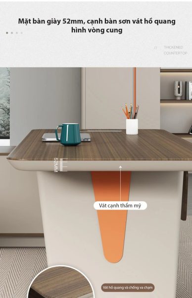 Ảnh mô tả sản phẩm - Bàn giám đốc hiện đại nhập khẩu STREAM