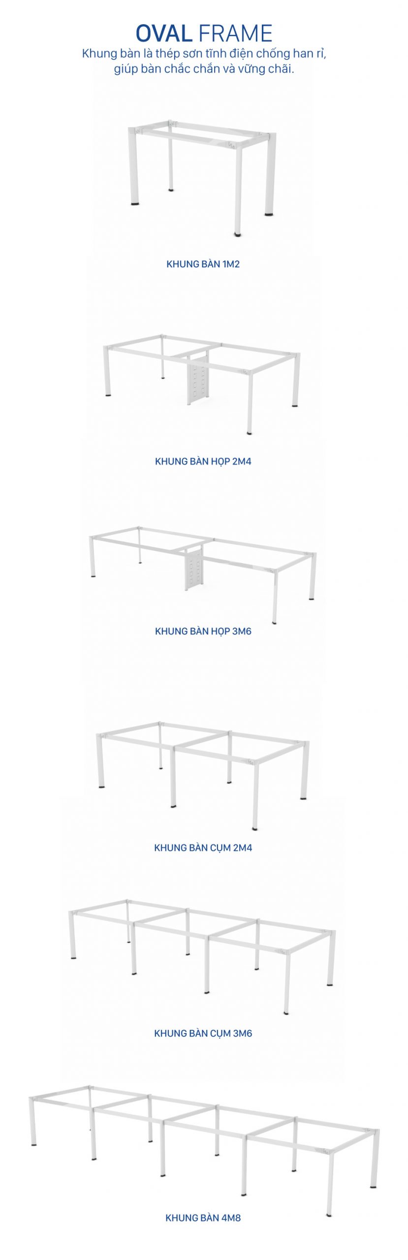 Ảnh mô tả sản phẩm - Bàn chân Oval 1m2 OV12YS-2