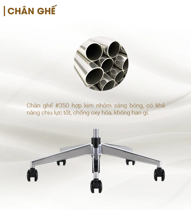 Ảnh mô tả sản phẩm - Ghế lãnh đạo da Halley HD11