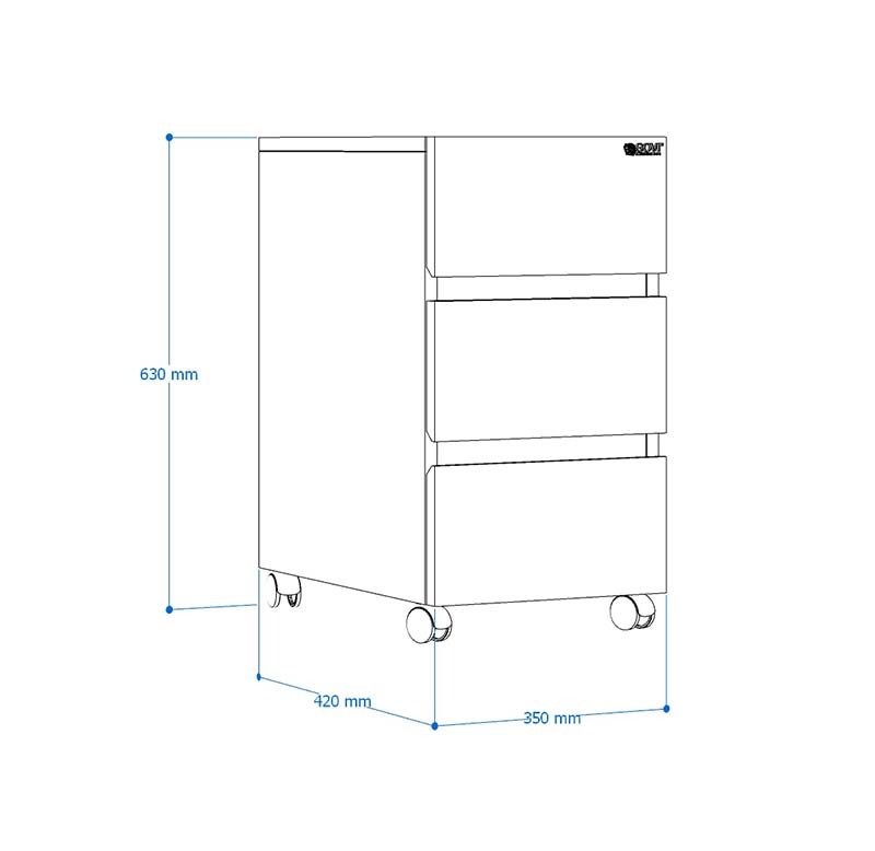 Ảnh mô tả sản phẩm - Hộc di động HT04