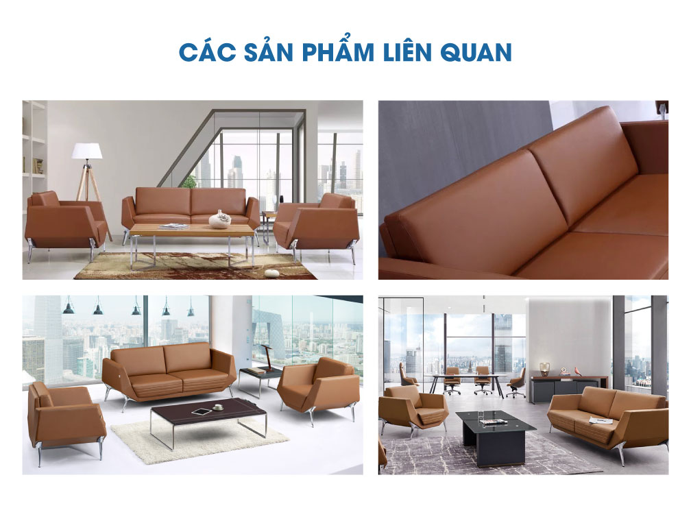 Ảnh mô tả sản phẩm - Sofa da cao cấp SF162