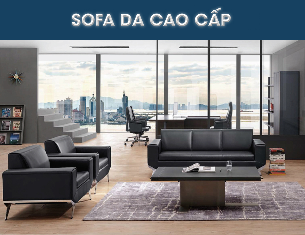 Ảnh mô tả sản phẩm - Sofa da cao cấp SF165