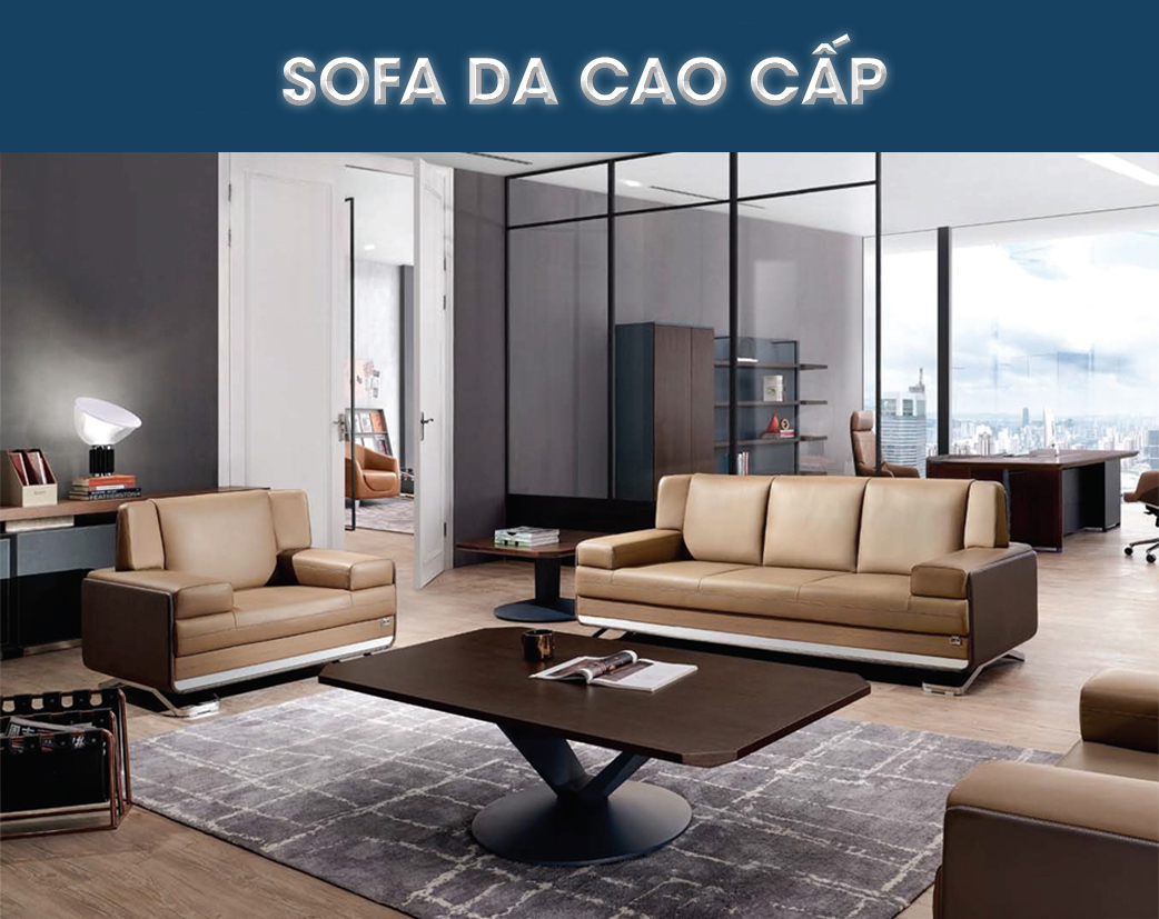 Ảnh mô tả sản phẩm - Sofa da cao cấp SF175