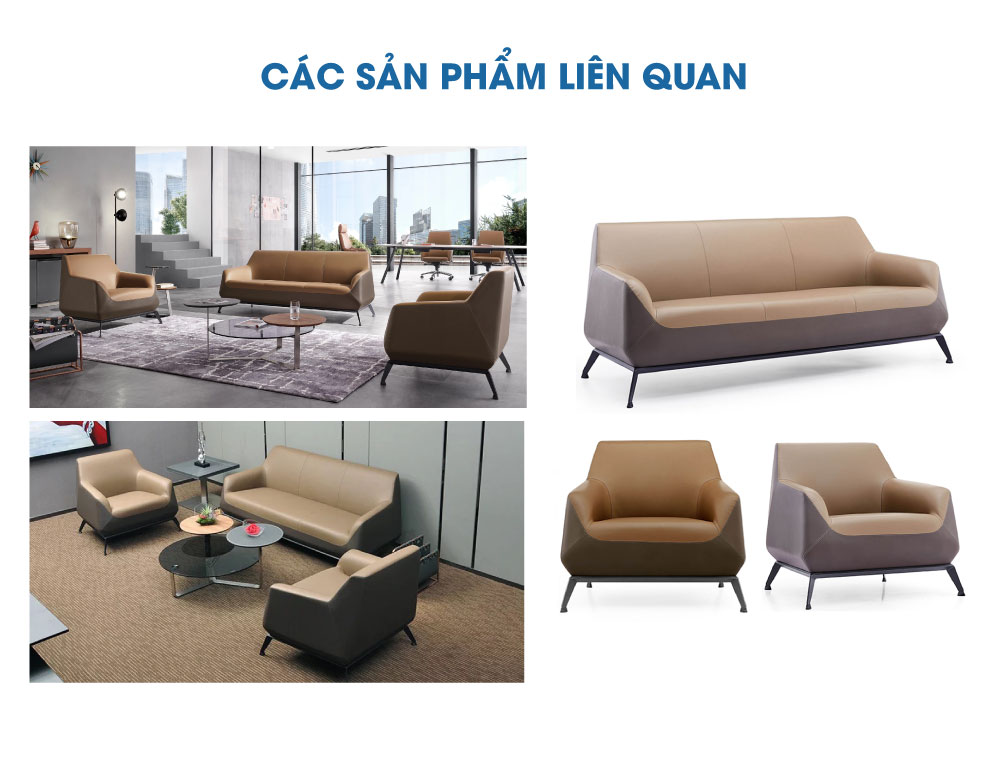 Ảnh mô tả sản phẩm - Sofa da cao cấp SF186