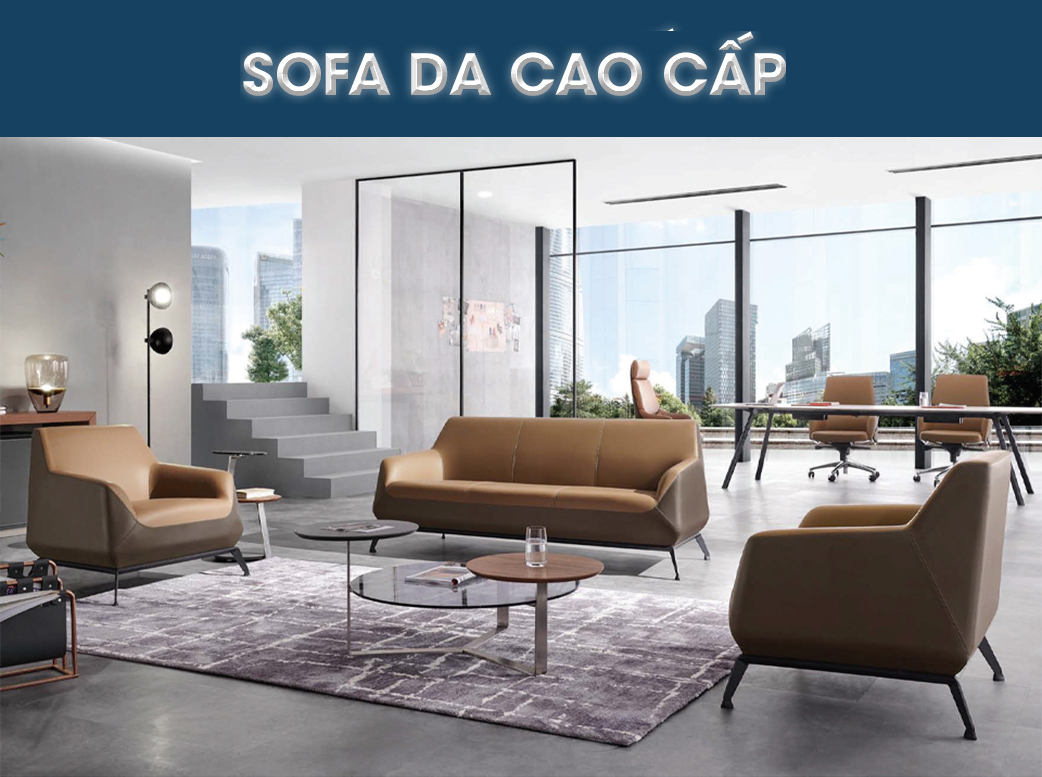 Ảnh mô tả sản phẩm - Sofa da cao cấp SF186