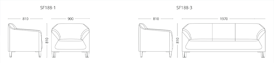 Ảnh mô tả sản phẩm - Sofa da cao cấp SF188