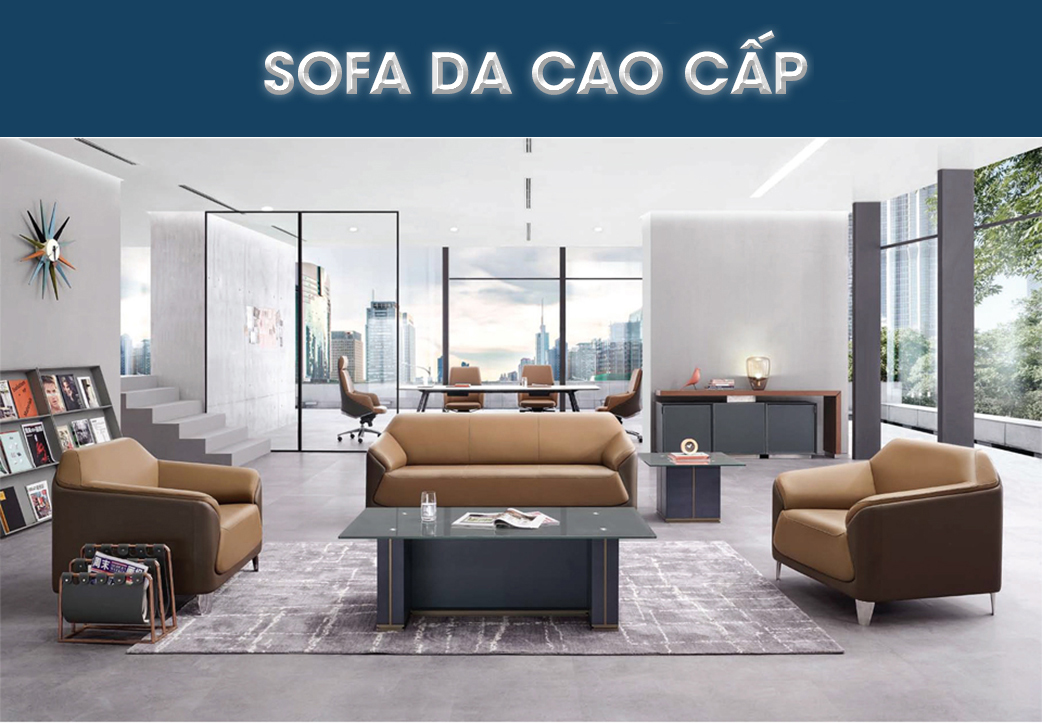 Ảnh mô tả sản phẩm - Sofa da cao cấp SF188