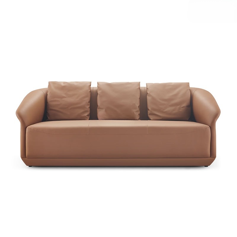 Ảnh mô tả sản phẩm - Sofa văng da cao cấp SF236-3