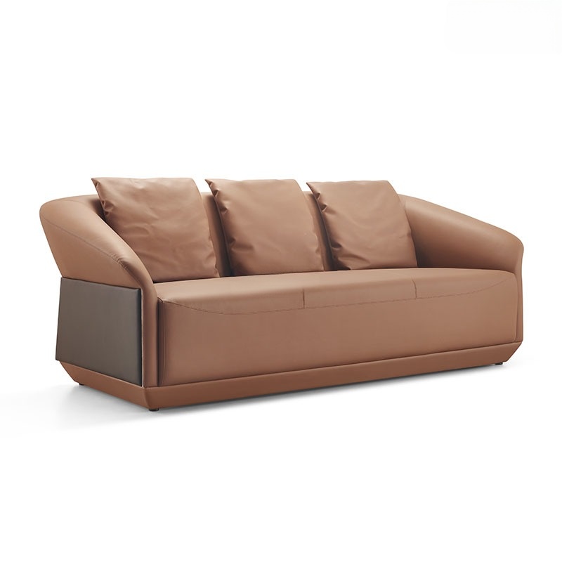 Ảnh mô tả sản phẩm - Sofa văng da cao cấp SF236-3