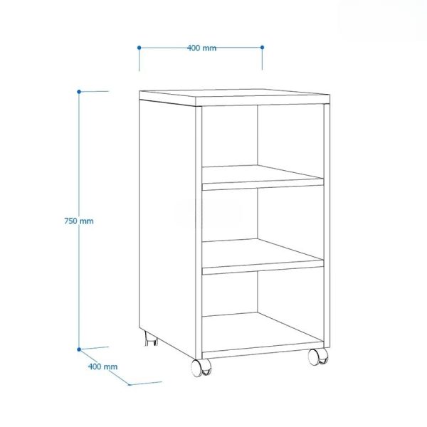 Ảnh sản phẩm Tủ phụ di động TP11-NĐ - 2