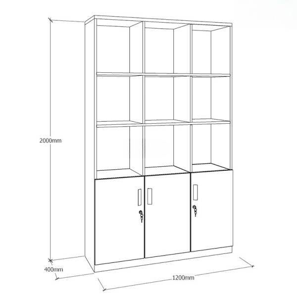 Ảnh sản phẩm Tủ tài liệu Classic CL200-07T - 5
